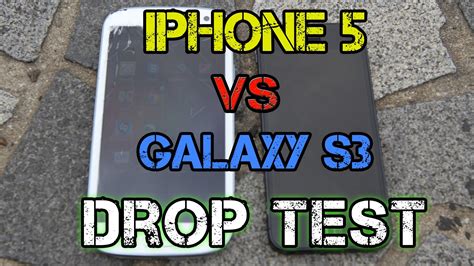 s3 drop test video|iPhone 5 vs Samsung Galaxy S3 Drop Test .